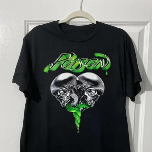 Poison Band 2008 Concert Tour Tee - Picture 1 of 1